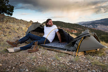 Load image into Gallery viewer, KODIAK CANVAS 1-Person Canvas Swag Tent with Sleeping Pad, Olive, One Size
