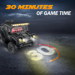 1:12 Scale All-Terrain Remote Control Car, 4WD RC Cars with 2.4 GHz, RC Climbing Truck, IPX4 Waterproof Off-Road Vehicle
