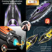 Load image into Gallery viewer, RC Boat with 2 Rechargeable Battery, 20+ MPH Fast Remote Control Boat for Pools and Lakes (812-Yellow)
