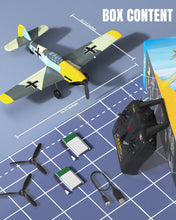Load image into Gallery viewer, volantexrc RC Plane, 4 Channel Remote Control Airplane BF109 Fighter RTF with Aileron, Gyro, Aerobatics
