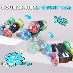 Amphibious RC Car for Kids Ages 8-13 – 2-in-1 Waterproof Remote Control Car & Boat with 360° Spins, Flips, LED Wheels