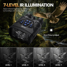 Load image into Gallery viewer, MOSSY OAK 4K Night Vision Goggles for Adults, 40MP Photos, 12X Digital Zoom
