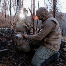 Load image into Gallery viewer, Eberlestock Brute 4500 Hunting Pack – Internal Frame Backpack with Cradle Hip Belt, Contour Shoulder Harness, 4500ci Capacity for 2–3 Day Hunts – Multicam
