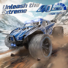 Load image into Gallery viewer, 1:14 All Terrain RC Cars, 40KPH High Speed Off Road RC Truck,4WD Remote Control Car with 2 Li-ion Batteries, Fast Extreme Monster Truck

