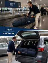 Load image into Gallery viewer, Talanes Golf Club Travel Bag with 2 Rolling Wheels for Airlines, Navy
