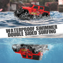 Load image into Gallery viewer, Amphibious Remote Control Car Toys for Boys 2.4 GHz 1:16 All Terrain Off-Road RC Car
