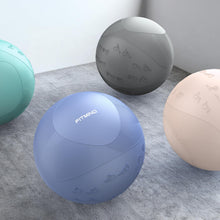 Load image into Gallery viewer, FITMIND Extra Thick Yoga Ball with Training Instruction, Anti-Burst Slip Resistant Exercise Ball -Grey
