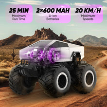 Load image into Gallery viewer, Remote Control Car,1:16 Waterproofing Cyber Truck Remote Control Car, Amphibious Monster Truck Toys, Rechargeable RC Car
