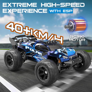 Rc Cars 1:14 All Terrain RC Car for Adults & Boys, 4WD Off-Road RC Truck High Speed Fast 40+ KPH, 4X4 Waterproof