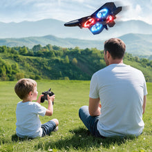 Load image into Gallery viewer, Foam Remote Control Airplanes RC Planes for Kids Adults 4-8, Remote Control Planes Fighter Jet with Light, 360° Flip Fighter Jet Toy
