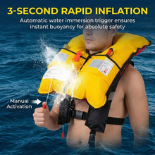 Load image into Gallery viewer, Inflatable PFD Life Jackets for Adults, 33g CO2 Cylinder
