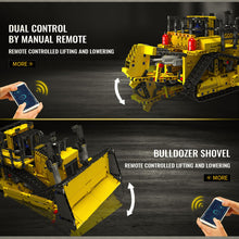 Load image into Gallery viewer, RC Bulldozer Building Set for Adults, Bulldozer Truck Construction Vehicle Model with Motors, APP Control Truck with Engines, 1508 Pieces
