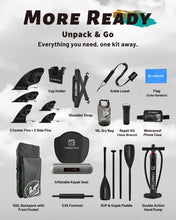 Load image into Gallery viewer, iTAOSTAR Novelty N01BP 11'6" x 35" Inflatable Stand Up Paddle Board with Seat- Stable SUP Board for Family - Portable Paddleboard for Yoga, Surfing, Fishing - Includes Full Accessories Kit

