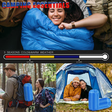 Load image into Gallery viewer, Junkin 12/36 Pcs Camping Sleeping Bags for Adult, Green, Cyan, Blue, 36 Pcs
