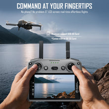 Load image into Gallery viewer, GPS Drone with 4K Camera for Adults 5" Screen FPV RC Quadcopter Auto Return
