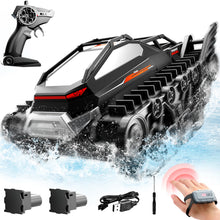 Load image into Gallery viewer, RC Tank - Amphibious Remote Control Car, Gesture Sensing RC Stunt Tank with 2 Rechargeable Batteries, 2.4GHz
