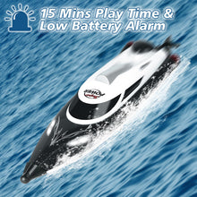 Load image into Gallery viewer, RC Boat-Remote Control Boat for Adults-High Speed 35+ KPH for Pool-Toys for Ages 8-13 (Black)
