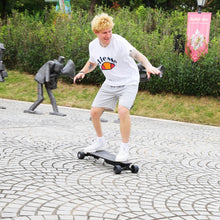 Load image into Gallery viewer, Electric Skateboards with Remote, 1200W Powerful Motor,28MPH Top Speed,4/6AH Large Battery,16/18Miles Long Range (Bright Yellow(4AH))
