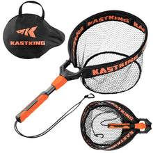 Load image into Gallery viewer, KastKing Titanet Folding Fishing Landing Net, Extends to 26", PVC
