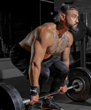 Load image into Gallery viewer, DMoose Fitness Weight Lifting Hooks (Pair) for Deadlifts - Blue
