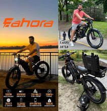 Load image into Gallery viewer, Romeo Pro 3 Adults Electric Bike 5000W 50MPH Dual Motor Electric Bike 60V 80AH Long Range Electric Mountain Bike Air Damper
