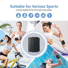 Load image into Gallery viewer, Wrist and Ankle Weights for Women &amp; Men 2 Pack (1lb Each) (Magnetic Black)

