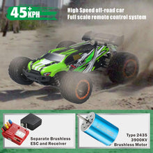Load image into Gallery viewer, Remote Control Car 1:16 Scale 4X4 Brushless Fast RC Cars for Adults, High Speed 45 KPH, Hobby Electric Off Road
