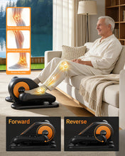 Load image into Gallery viewer, UMAY Under Desk Elliptical Machine, Electric Eclipse Leg Exerciser While Sitting for Seniors with 12 Speeds, Foot Peddler Exercise Machine, Manual &amp; Auto Mode, Seated Pedal Exerciser for Home Office
