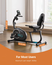 Load image into Gallery viewer, MERACH S08 Next-generation Recumbent Exercise Bike for Home
