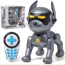 Load image into Gallery viewer, Top Race Robot Dog Toy - Interactive Fun and Educational STEM Remote Control Robot Toy for Kids - Dark Grey
