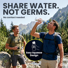 Load image into Gallery viewer, OKO ÖKOH2O Purification Water Bottle with Advanced Filtration, Moss, 33.8oz
