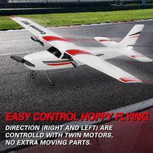 Load image into Gallery viewer, MATHSLICE RC Airplane,RC Plane, 2.4GHz 2 Channels RTF RC Aircraft

