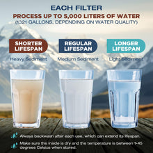 Load image into Gallery viewer, Membrane Solutions S2 Detachable Water Filter Straw, 4-Pack
