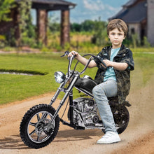 Load image into Gallery viewer, 36V 350W Kids Electric Motorcycle, High-Speed Kids Electric Dirt Bike Fast Speed 14MPH Max Ride on Toy for Big Kids, Black
