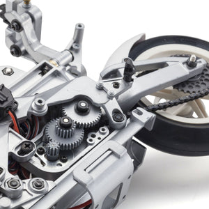 Honda Hanging-On Rider RC Motorcycle Kit 1:8-scale