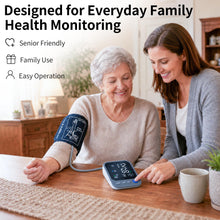 Load image into Gallery viewer, Lineshare Blood Pressure Monitor for Home Use, Large LED Display BP Machine with Adjustable Cuff Fits 8.7"–16.5" Arms
