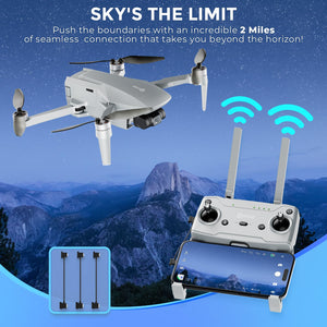 F36 GPS Drone with 4K Camera, 3-Axis Gimbal Stabilizer, 2 Miles Long Range, 25 Min Flight, Optical Flow, Brushless Motors, Follow Me