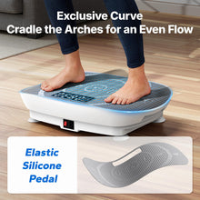 Load image into Gallery viewer, MERACH Vibration Plate Exercise Machine, Curved Vibration Plate for Lymphatic Drainage Weight Loss, Vibrating Plate with Real-Time Calorie Tracking on LED Display, Workout Equipment for Home Women Men
