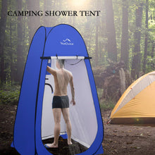 Load image into Gallery viewer, Your Choice Pop-Up Shower Tent, 47.2"Wx82.7"H Changing Tent - Blue
