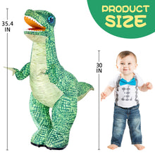 Load image into Gallery viewer, 2.4GHZ Remote Control Inflatable Dinosaur Toy for Kids, Electric Toy Dinosaur with 360°Rotation,Forward &amp; Backward, Rechargeable
