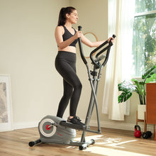 Load image into Gallery viewer, Sunny Health &amp; Fitness Essentials Series Smart Elliptical Trainer - Dark Gray
