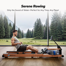 Load image into Gallery viewer, MERACH Water Rowing Machines for Home - Solid-Wood
