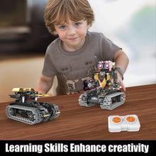 Load image into Gallery viewer, 5 In1 Robot Toy for Kids Building Kit,323 Pcs Blocks App &amp; Remote Control Robotics Kit, STEM RC Robot Building Toys
