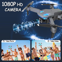 Load image into Gallery viewer, Drone with Camera Wipkviey T28 - Mini Drone 90° Adjustment RC quadcopter 1080P HD, Fpv Foldable Drones
