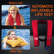 Load image into Gallery viewer, HWAYAN | Manual Inflatable Life Jacket for Adults| Supports up to 330 lbs
