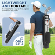 Load image into Gallery viewer, Findway Golf Stand Bag, Small Golf Bag for The Driving Range, Par 3 and Executive Courses, Lightweight Golf Club Carry Bag with Ball Holder and Pockets for Men Women
