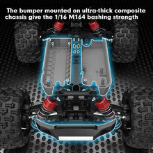 Load image into Gallery viewer, 1/16 4X4 RC Offroad Truck - RTR Durable Beginner RC Car, High Speed 38 Km/h, Remote Control Monster Truck
