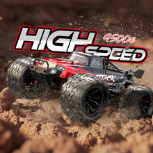 Load image into Gallery viewer, 1:16 Scale All Terrain RC Car, 4x4 High Speed 40 KPH RC Truck, 2.4Ghz Remote Control Truck with 2 Batteries

