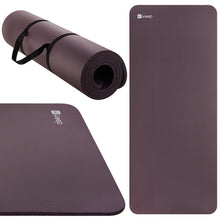 Load image into Gallery viewer, KEEP Extra Thick NBR Yoga Mat for Women &amp; Men, 15mm Thick, 72”x32” Large Exercise Mat with Non-Slip Workout Mat for Yoga, Pilates, Stretching, Meditation – Wide &amp; Cushioned Fitness,Mat Purple
