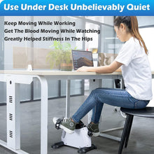 Load image into Gallery viewer, TABEKE Under Desk Bike Pedal Exerciser - (White)
